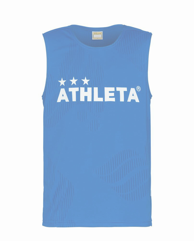 ATHLETA製 アビスパ福岡 選手支給品 ノースリーブ練習着 紺 Lサイズ