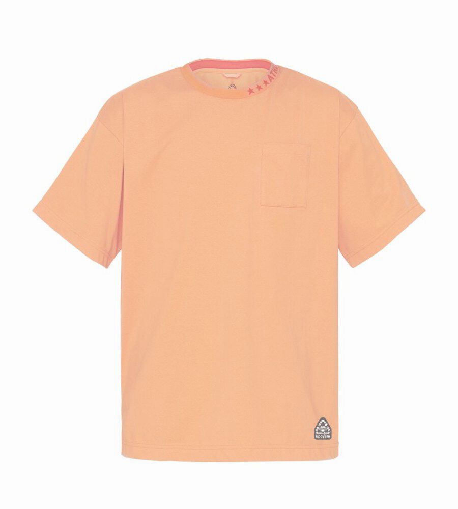 ポケ付きワイド Tシャツ