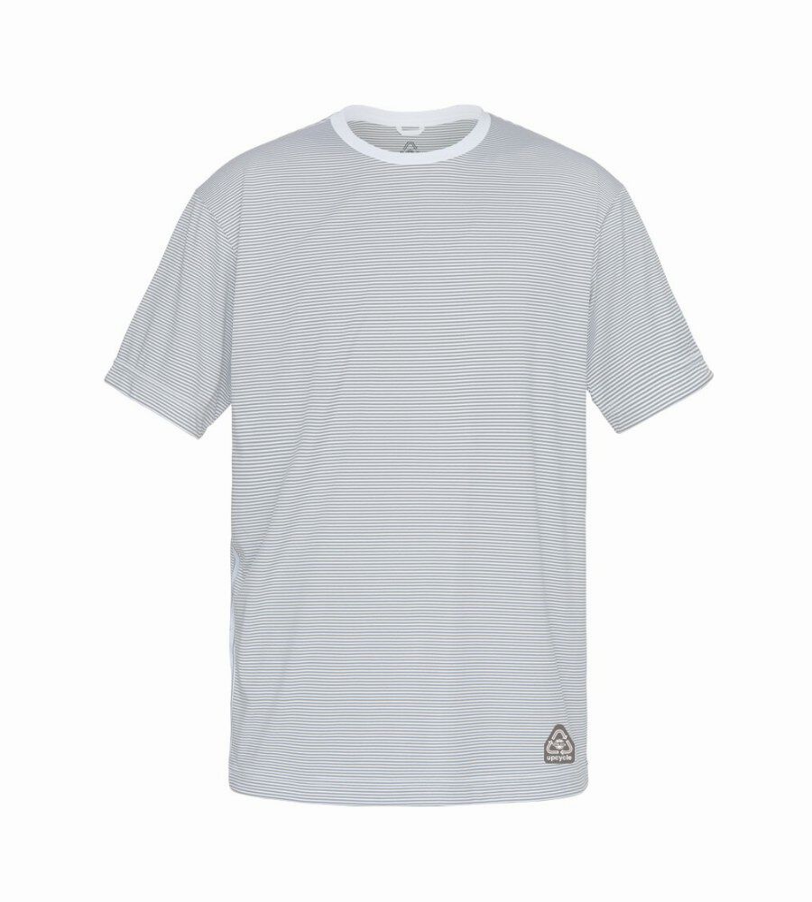 ボーダープラTシャツ